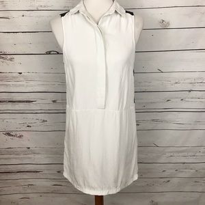 Topshop Shirt Dress Sleeveless Size 2